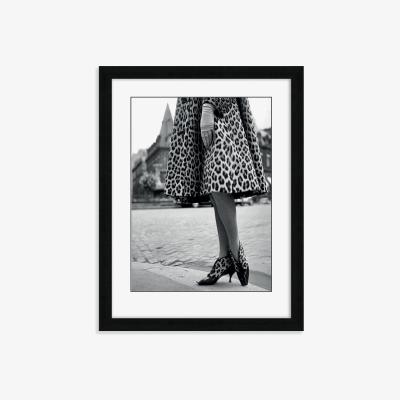 Olivia's The Art Group Time Life Dior Leopard Print Framed Art - 60x80cm