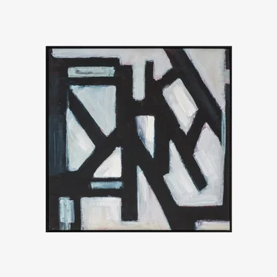 Olivia's Gallery Direct Crossways Abstract Framed Canvas