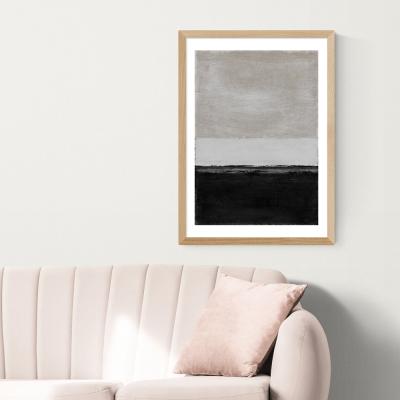 Olivia's Day by Dan Hobday - A2 Oak Framed Art Print