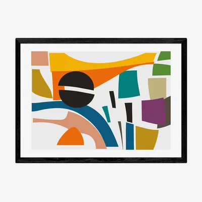 Olivia's Mid One by Dan Hobday - A3 Black Framed Art Print