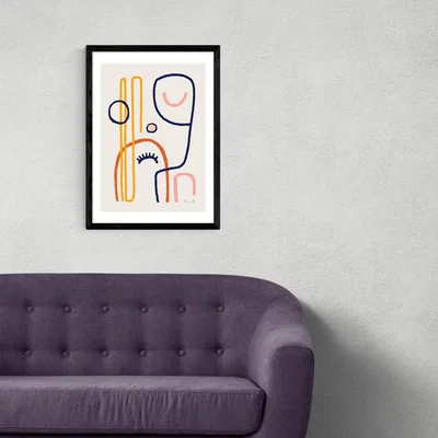 Olivia's Feel Good II by Dan Hobday - A3 Black Framed Art Print