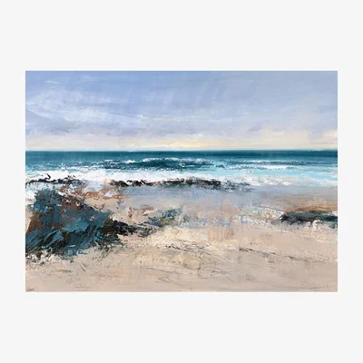 Olivia's The Art Group Joanne Last (Watching The Waves) Canvas Print- 85x120cm