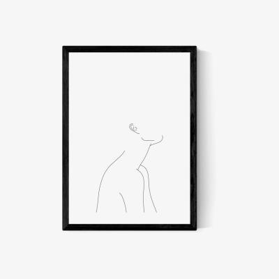 Olivia's Zina by The Colour Study - A2 Black Framed Art Print