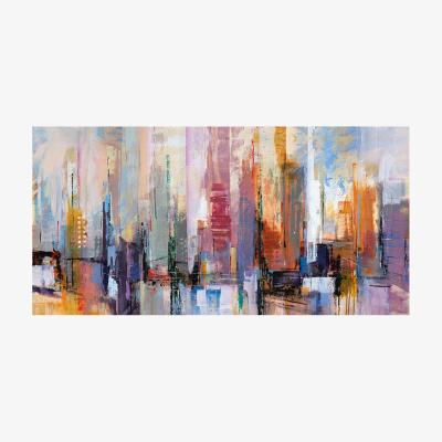 Olivia's The Art Group Joanne Last (City Skyline Ii) Canvas Print / Large