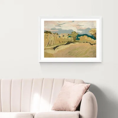Olivia's Cornwall Light by Dan Hobday - A2 White Framed Art Print