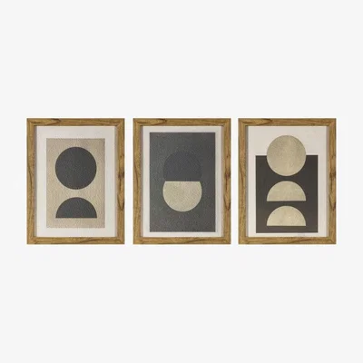 Olivia's Olivia's Lunar Framed Print Set of 3