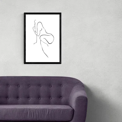 Olivia's Perfection by Joanna Mudrowska - A3 Black Framed Art Print