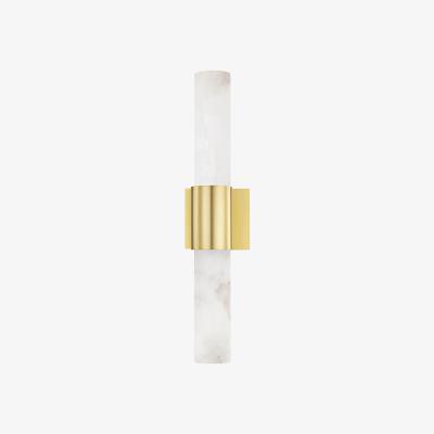 Olivia's Hudson Valley Lighting Barkley Wall Sconce Aged Brass