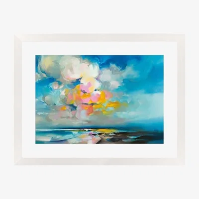 Olivia's Scott Naismith Jura Blue Framed Art - 60 x 80