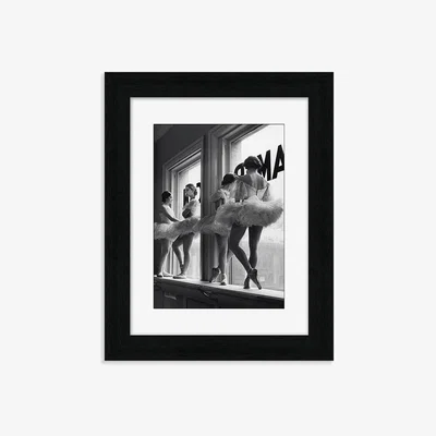 Olivia's The Art Group Time Life Ballerinas In Window Framed Art - 30x40cm