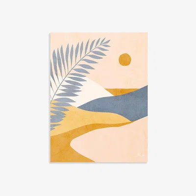Olivia's The Art Group Dominique Vari Leaf Landscape Canvas - 30x40cm