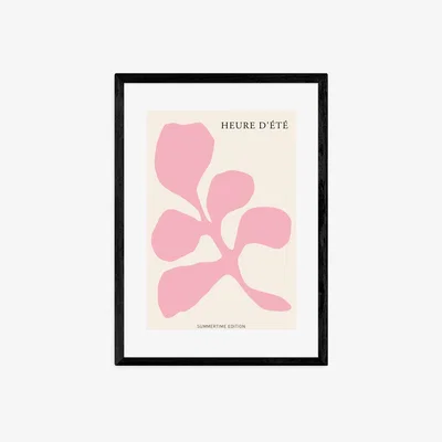 Olivia's Heure d'ete by Ani Vidotto - A3 Black Framed Art Print