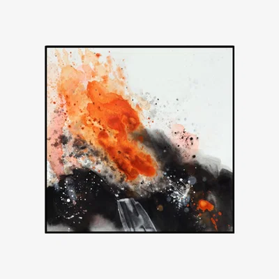 Olivia's Liang & Eimil Abstract Composition VI Oil on Canvas Painting