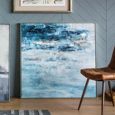Olivia's Gallery Direct Pacific Sea Storm Art Set of 2