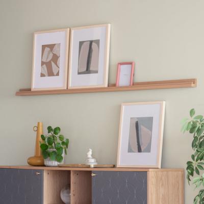Olivia's Gallery Interiors Set of 3 Pimento Textured Abstract Wall Art Multicoloured