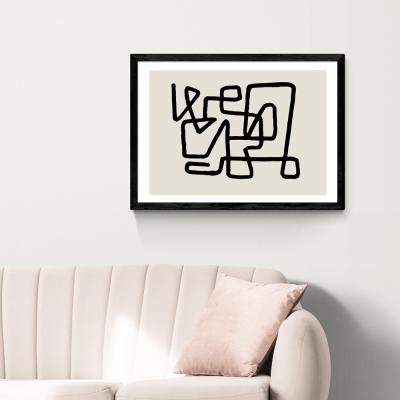 Olivia's Knot I by In House - A2 Black Framed Art Print