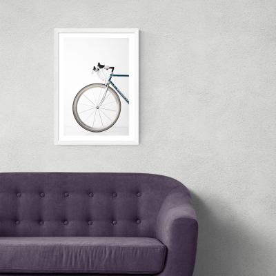 Olivia's Ride my Bike by Studio Na.hili - A3 White Framed Art Print