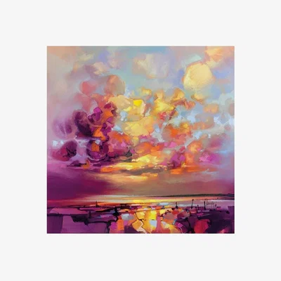 Olivia's Scott Naismith Cloud Construction Canvas / 85x85