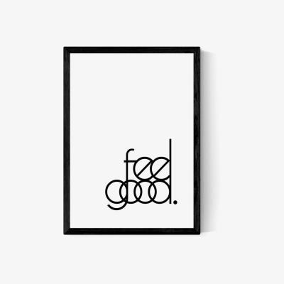Olivia's Feel Good by Inoui by Inoui - A2 Black Framed Art Print