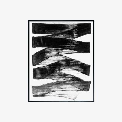 Olivia's Olivia's 'Velcro II' - Framed & Glazed Print - 95.5x77.5cm