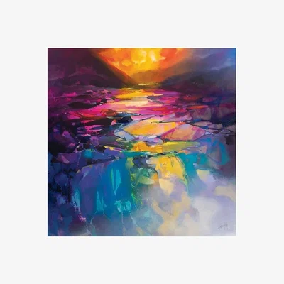 Olivia's Scott Naismith Spectrum Valley Canvas / 60x60