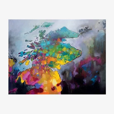 Olivia's Scott Naismith Scotland Canvas - 60 x 80