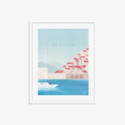 Olivia's The Art Group Henry Rivers Croatia Framed Art - 40x50cm