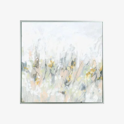 Olivia's Olivia's 'Fresco Meadow I' - Framed Canvas - 94x94cm