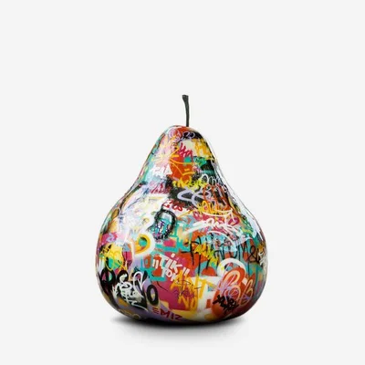 Olivia's Andrew Martin Pear Graffiti (58Cm X 60Cm)
