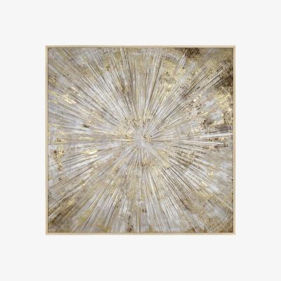 Olivia's Gallery Interiors 'Starburst Flair ' Framed Wall Art - 100 x 100cm