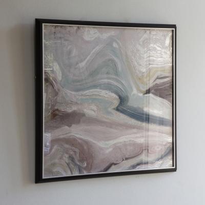 Olivia's Gallery Interiors Crystal Fluid Abstract Framed Art | Outlet