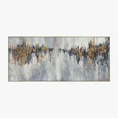 Olivia's Gallery Interiors 'Rhythm' Framed Wall Art - 142 x 62cm
