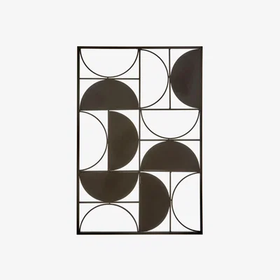 Olivia's Olivia's Trento Wall Art Black Semicircle