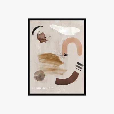 Olivia's Olivia's Dig Site II Black Framed Wall Art Brown | Outlet