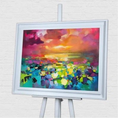 Olivia's Scott Naismith Colour Frequency Ii Framed Art - 60 x 80
