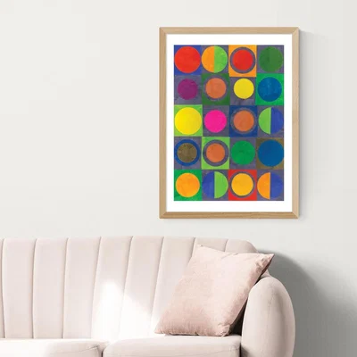 Olivia's New York by Julia Noble - A2 Oak Framed Art Print