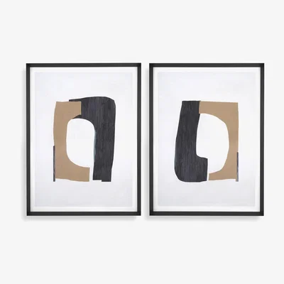 Olivia's Eichholtz Set of 2 Cardboard Cutouts Art Prints
