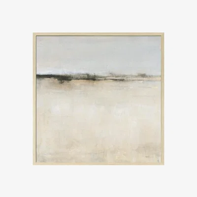 Olivia's Olivia's 'Embellished Subtle Scape II' - Framed & Varnished Print - 62x62cm