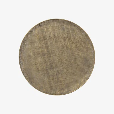 Olivia's Libra Filigree Wall Disc Antique Gold
