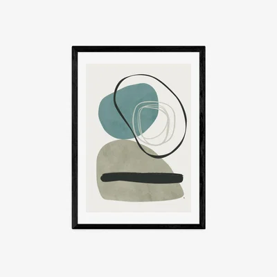 Olivia's Calo by Tracie Andrews - A3 Black Framed Art Print