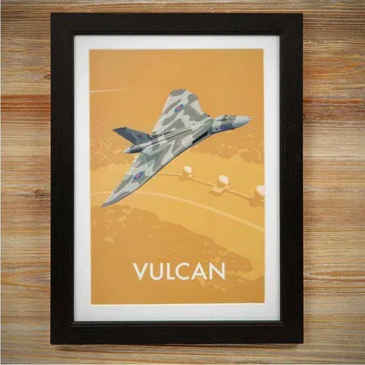Downtown Military Heritage Frame Print - Vulcan