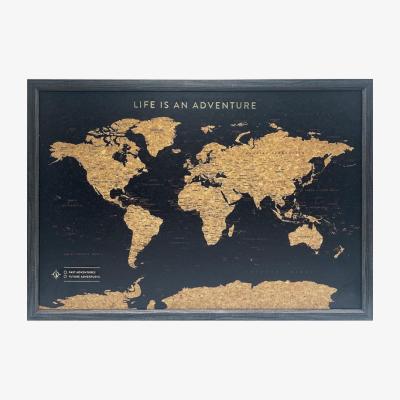 Downtown Xystos Travel Board World Medium - Black