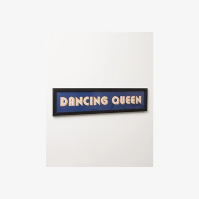 Oliver Bonas Dancing Queen Framed Wall Art