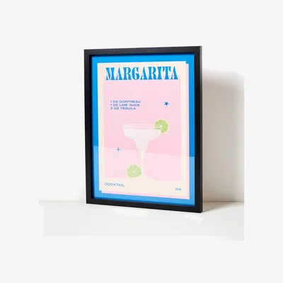 Oliver Bonas Margarita Cocktail Framed Wall Art