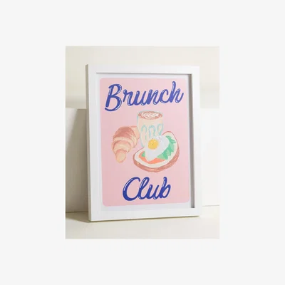 Oliver Bonas Brunch Club Diamond Dust Wall Art