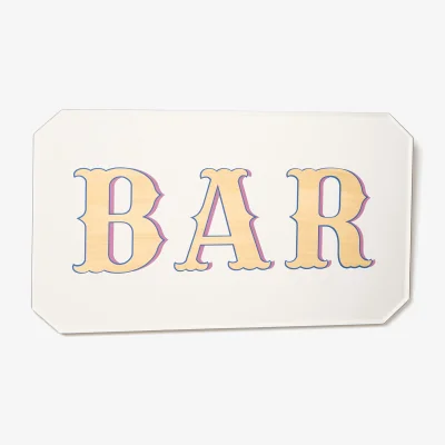 Oliver Bonas Bar Mirror Wall Art