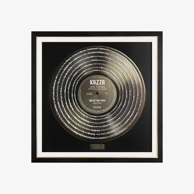 Perch and Parrow Vinyl Record Framed Wall Art