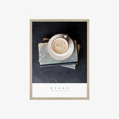 Perch and Parrow Content And Cosy Framed Wall Art