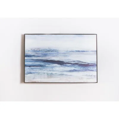 Perch and Parrow Blue Mist Print