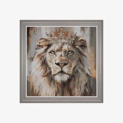 Perch and Parrow King of the Wild Framed Art